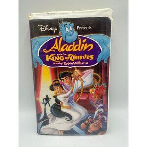 Disney Aladdin And The King Of Thieves VHS 1996 Animated Classic Robin Williams